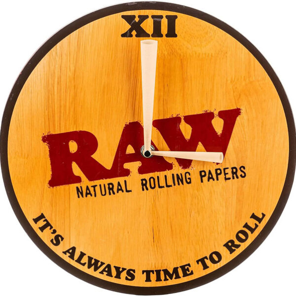 RAW Wall Wood Clock