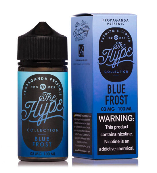 The Propaganda Blue Frost Vape Juice 100ml 03mg