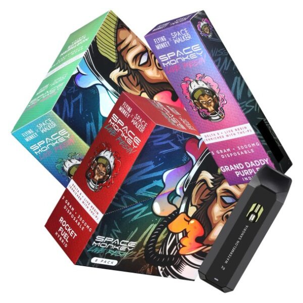 Space Monkey 3g Disposable (8ct/Box) Assorted Flavors