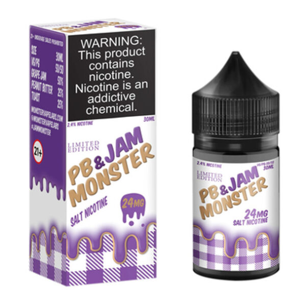 PB & Jam Monster Salt Vape Juice 30ml