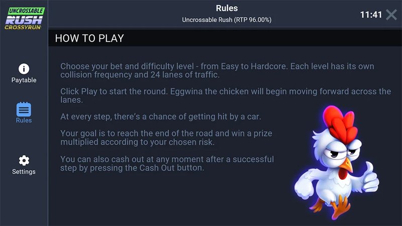 Uncrossable rush crash game - Descubre la Experiencia de Juego de Azar: Uncrossable Rush en España